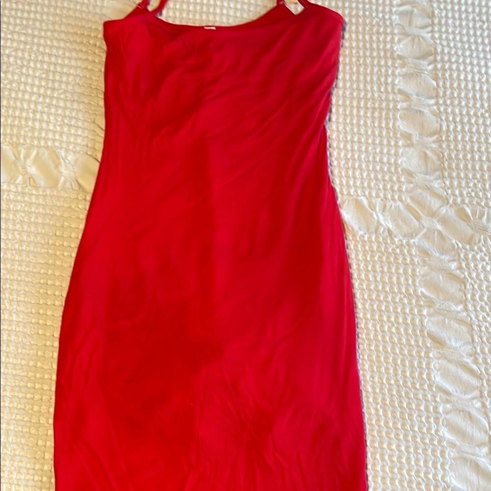 Popilush Red Cocktail Dress